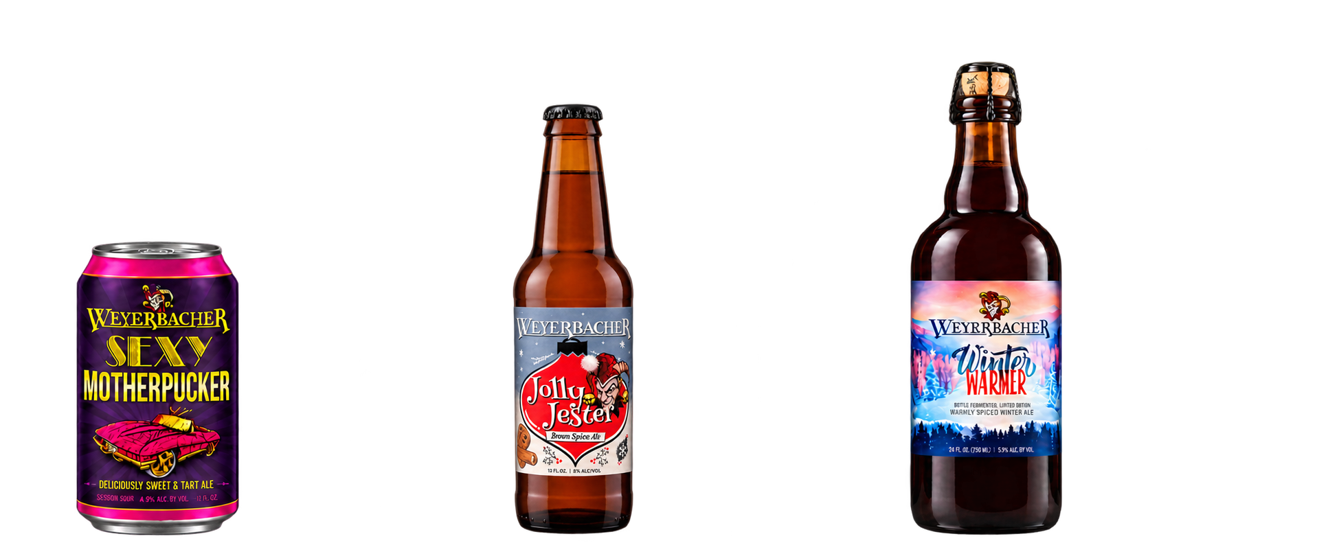 Seasonal beers row 2